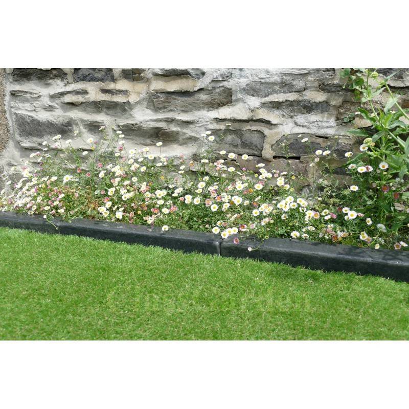 Bordure Ardoise Patinée XL 50 cm - Pack 10 pièces - 5 mètres - Image 6