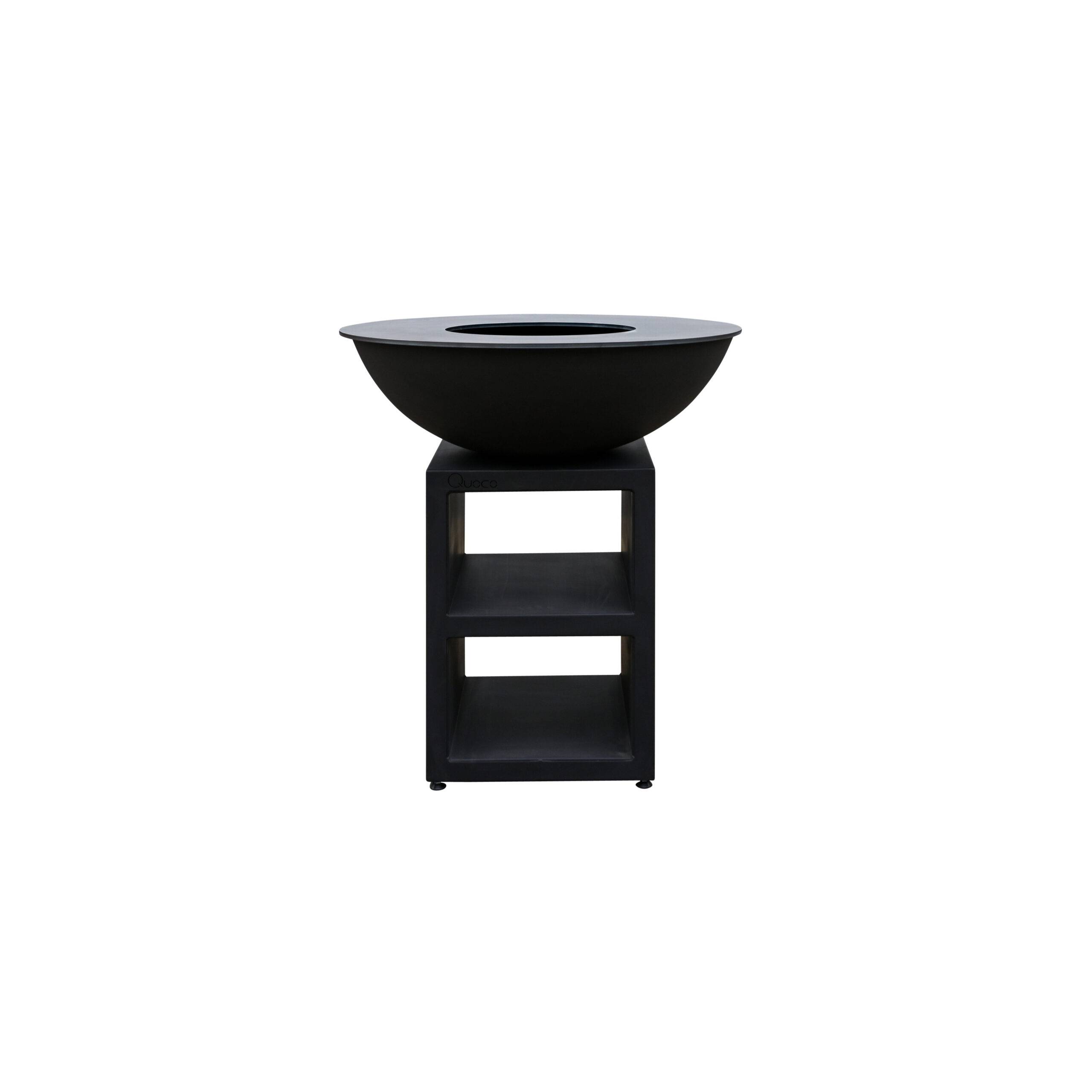 Brasero Piatto Large Noir diam94 - Quoco - Image 1
