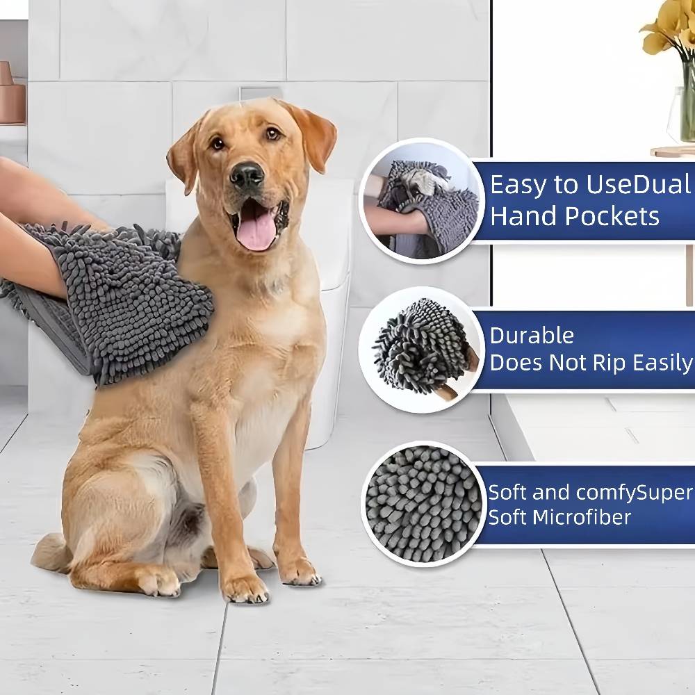 Serviette en microfibre pour chien - IntiMeg - Image 2