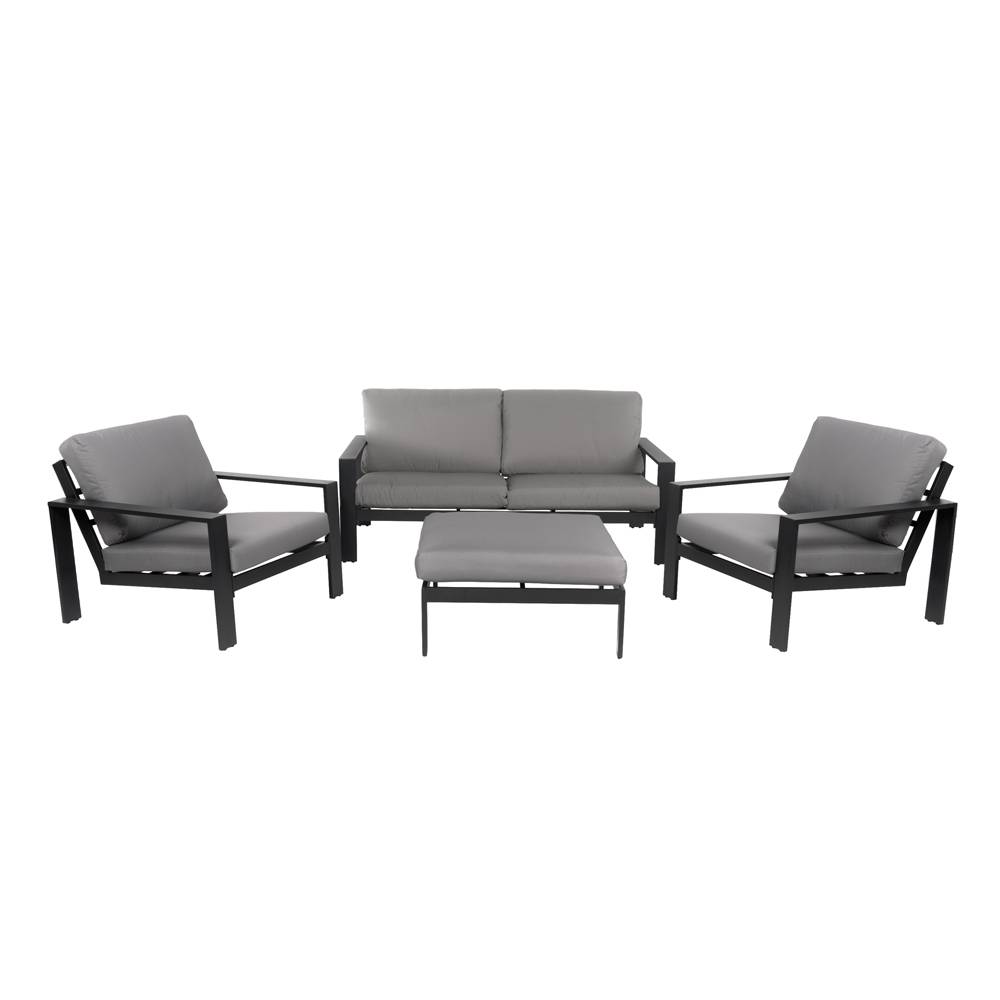 Home Deluxe - Salon de jardin aluminium HOME DELUXE RIO L - anthracite - Image 1