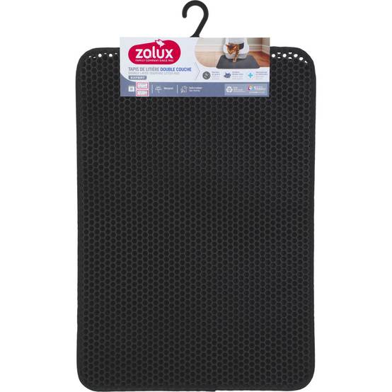 Zolux - Tapis d'hygiène double fond 45 x 65 cm pour maison de toilette chat - Image 2