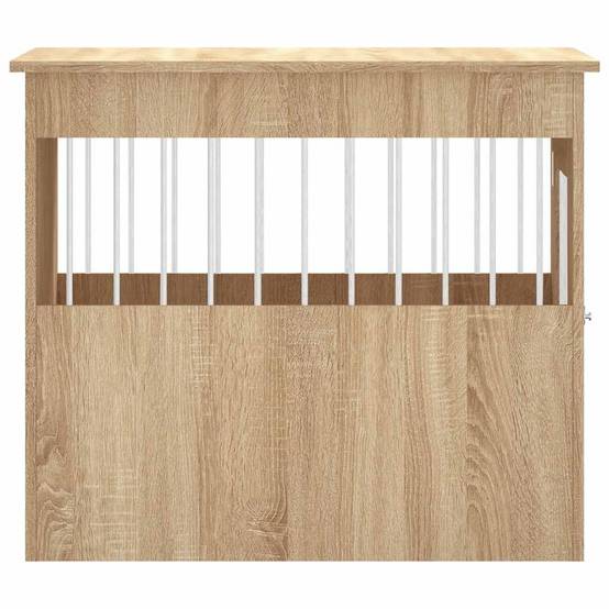 Niche plastique bois et acier marron 55 x 80 x 68 cm - Prolenta premium p355.1 - Image 8