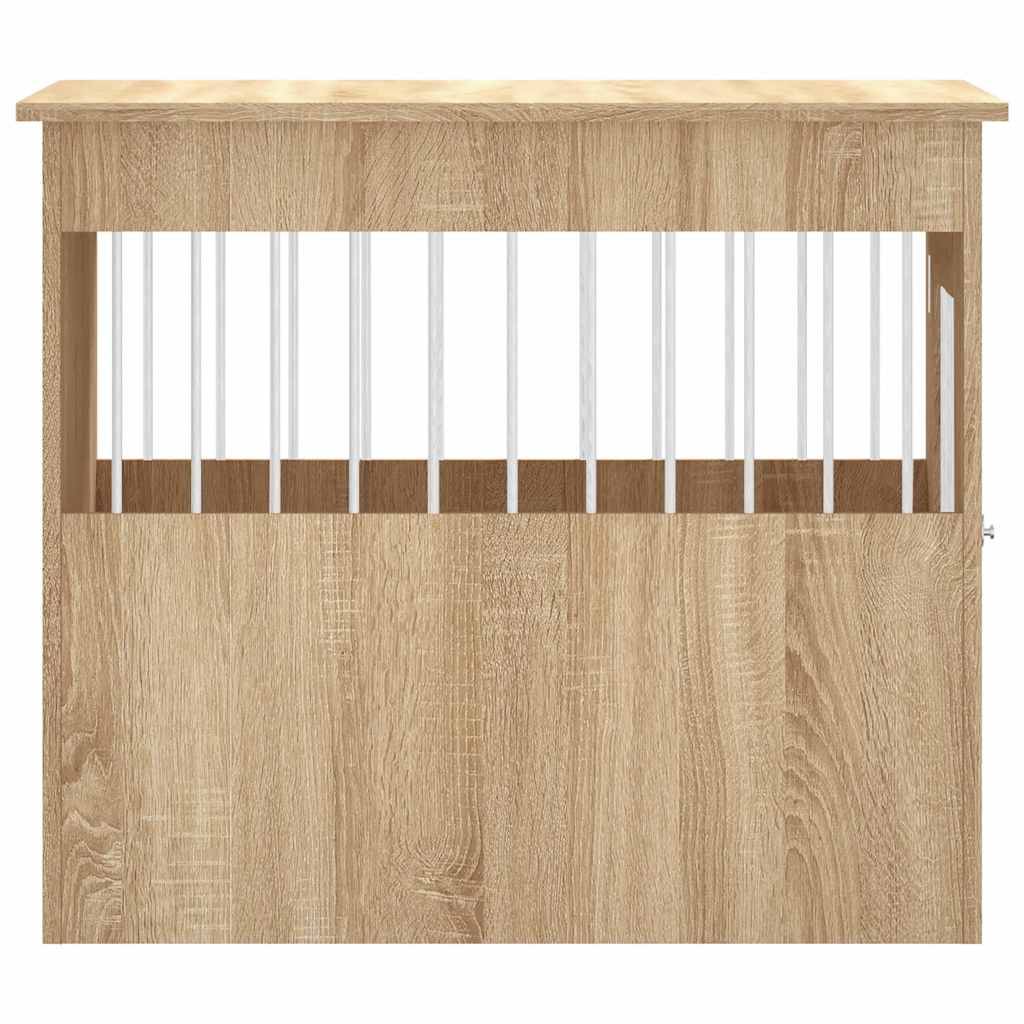 Niche plastique bois et acier marron  55 x 80 x 68 cm  - Prolenta premium p355.1 - Image 8