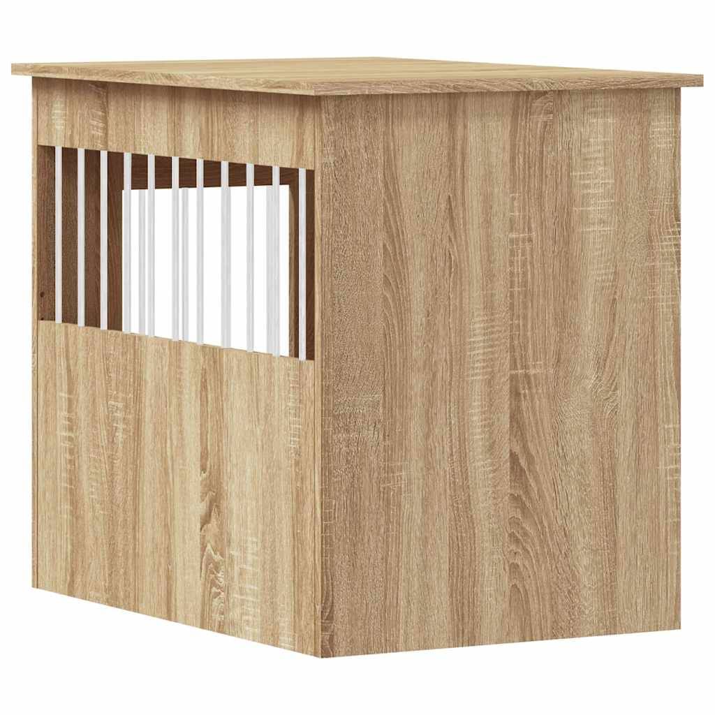 Niche plastique bois et acier marron  55 x 80 x 68 cm  - Prolenta premium p355.1 - Image 9
