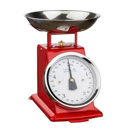 Ogo - Balance de cuisine mécanique 5kg- 20g rouge 7915011 Ogo - Image 2