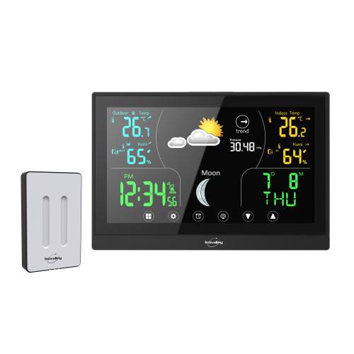 Inovalley - Station météo avec écran LCD couleur tactile - Image 3