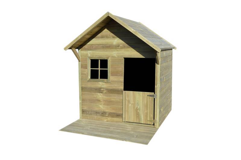 Trigano - Maisonnette avec terasse JANE - bois - 2,15 m² - porte et fenêtre Trigano - Image 1