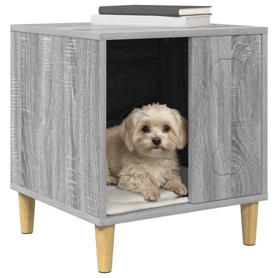 ComfortXL - Niche Chien Salon Bois Ingénierie Tendance Moderne Gris Sonoma - ComfortXL Outdoor Living - Image 3