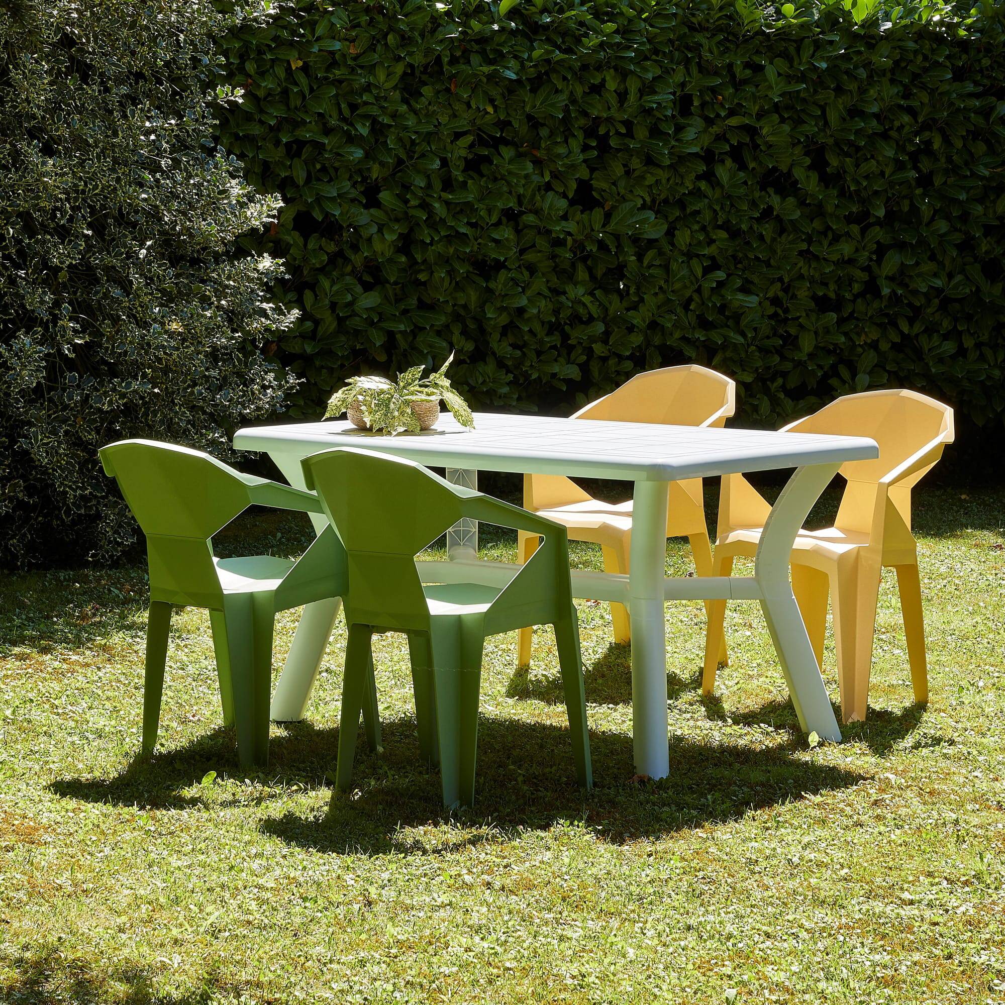 Set 2 fauteuils intérieur, extérieur sable DELTA garbar - Image 6