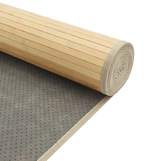 Tapis de Sol en Bambou Clair Très Grande Taille pour Intérieur Lumineux Naturel Clair 100x300 cm – ComfortXL Outdoor Living - Image 5