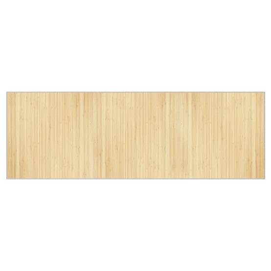 Tapis de Sol en Bambou Clair Très Grande Taille pour Intérieur Lumineux Naturel Clair 100x300 cm – ComfortXL Outdoor Living - Image 2