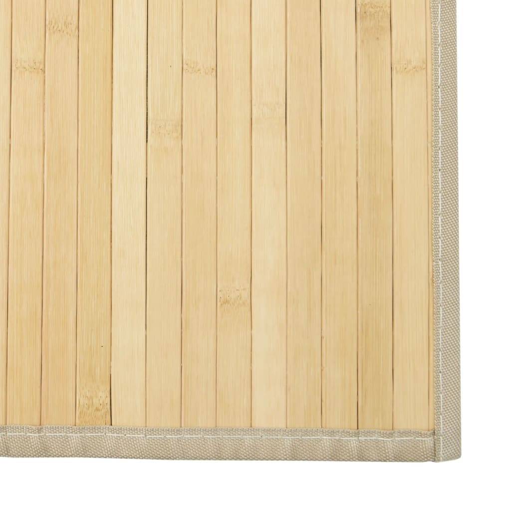 Tapis de Sol en Bambou Clair Très Grande Taille pour Intérieur Lumineux Naturel Clair 100x300 cm – ComfortXL Outdoor Living - Image 6