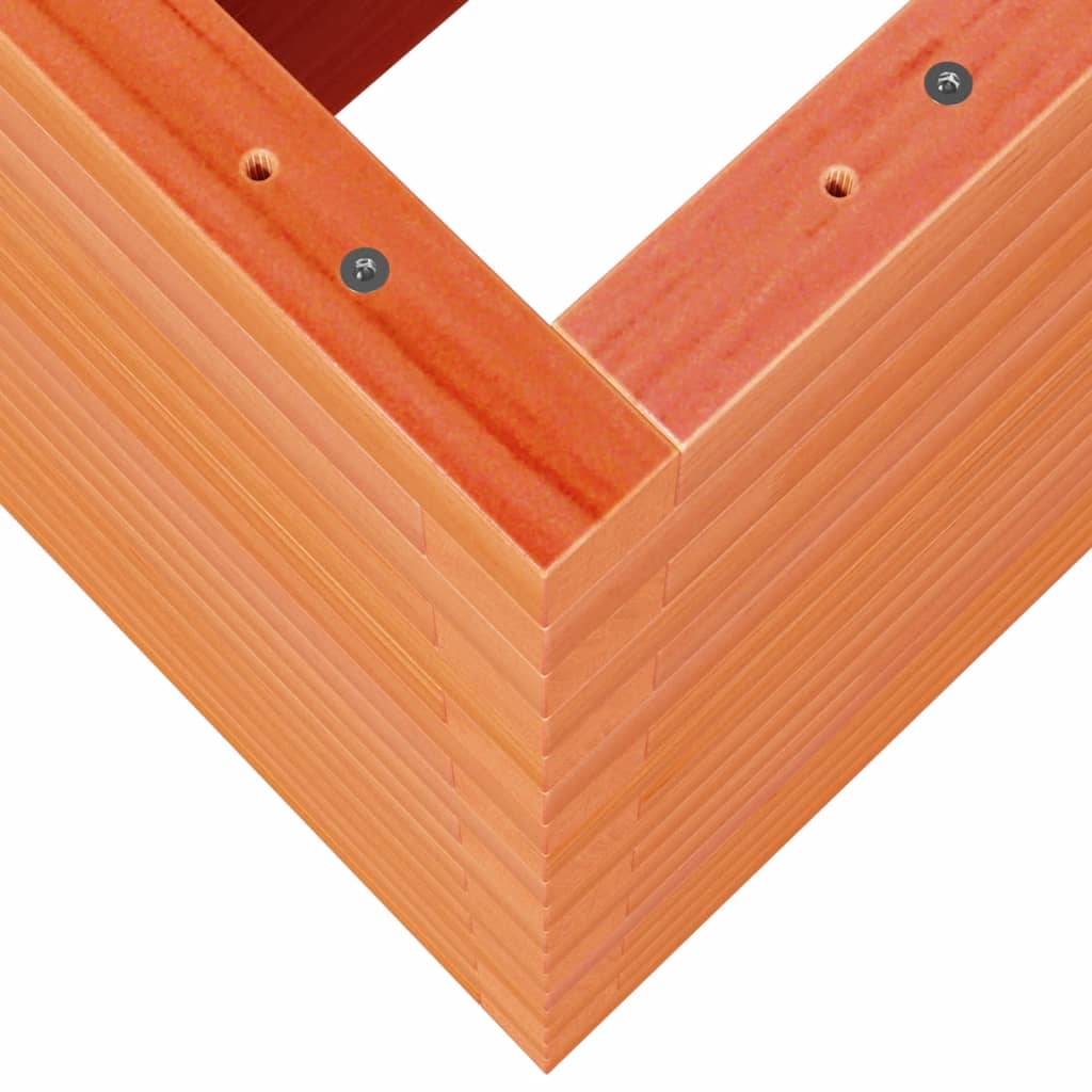 Vidaxl - Jardinière-Pot de fleur-Bac à fleurs cire marron 110x40x68,5 cm bois de pin massif - Image 7