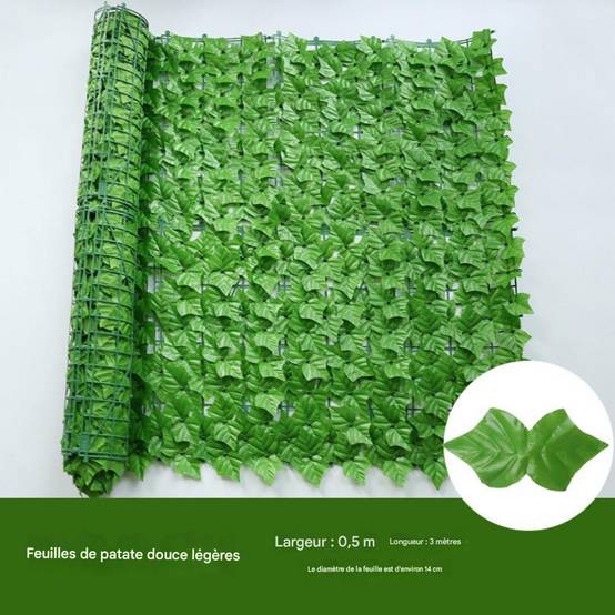 Lierre Artificiel pour Extérieur - Décoration de Clôture et Intimité - Résistant aux Intempéries - Lytech - Image 1