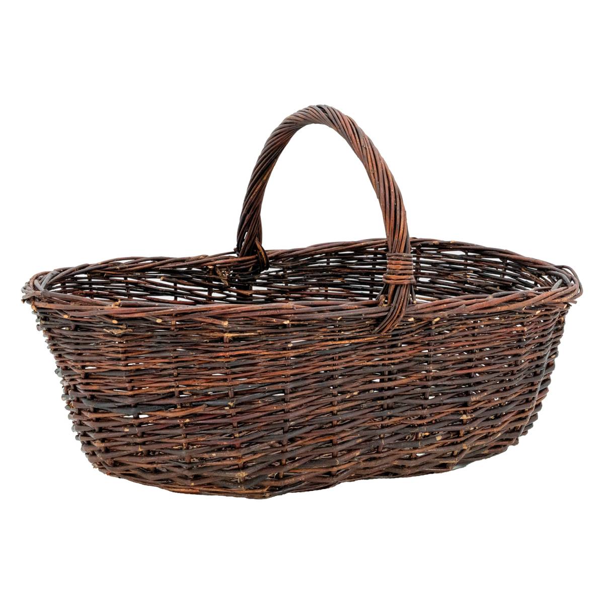 Aubry Gaspard - Panier à champignons en osier brut - Image 1