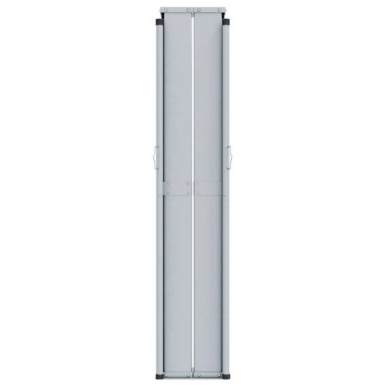 Store Banne - Auvent latéral rétractable Marron 200x600 cm - MEUBLE PRO-JU5056 - Image 4