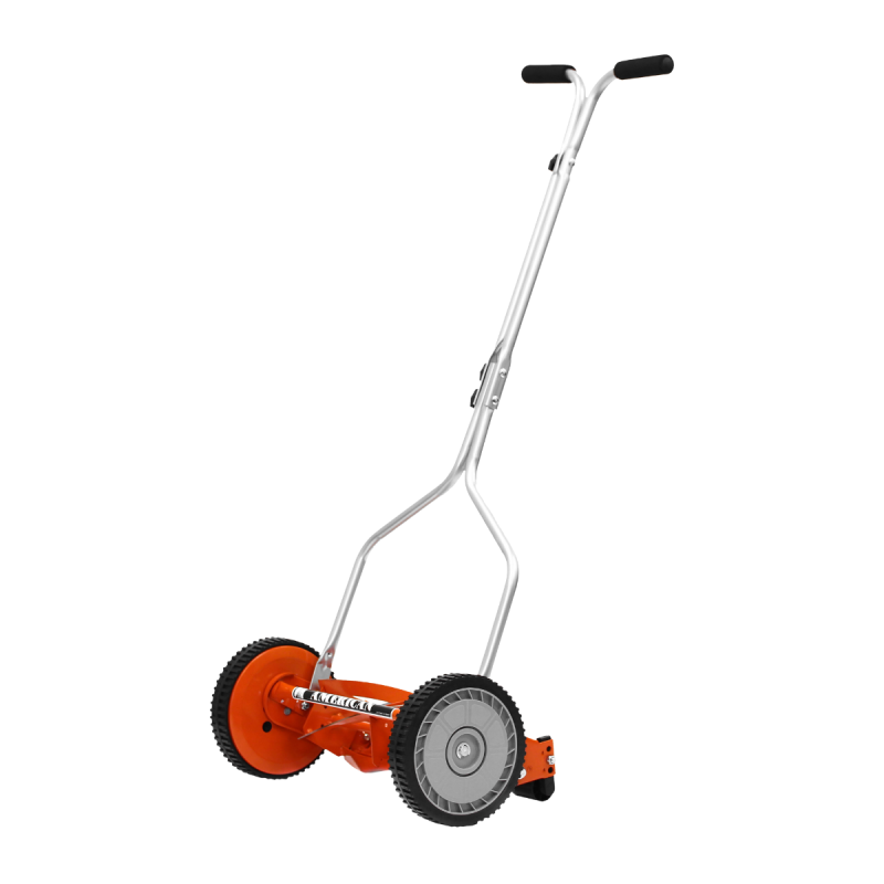 Tondeuse Manuelle Hélicoïdale Gazon 4 Lames 35 cm | Hauteur Réglable 1,27 à 4,45 cm Coupe Précise - VENTEO - Image 1