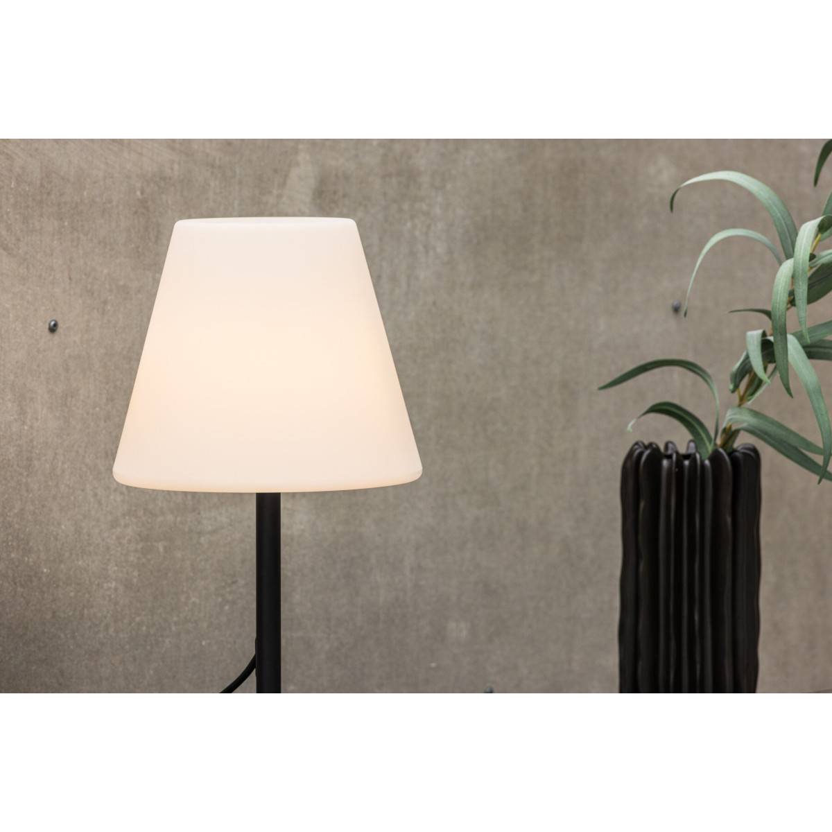 Paris Prix - Lampe à Poser d'Extérieur "Moris" 52cm Noir - Image 3