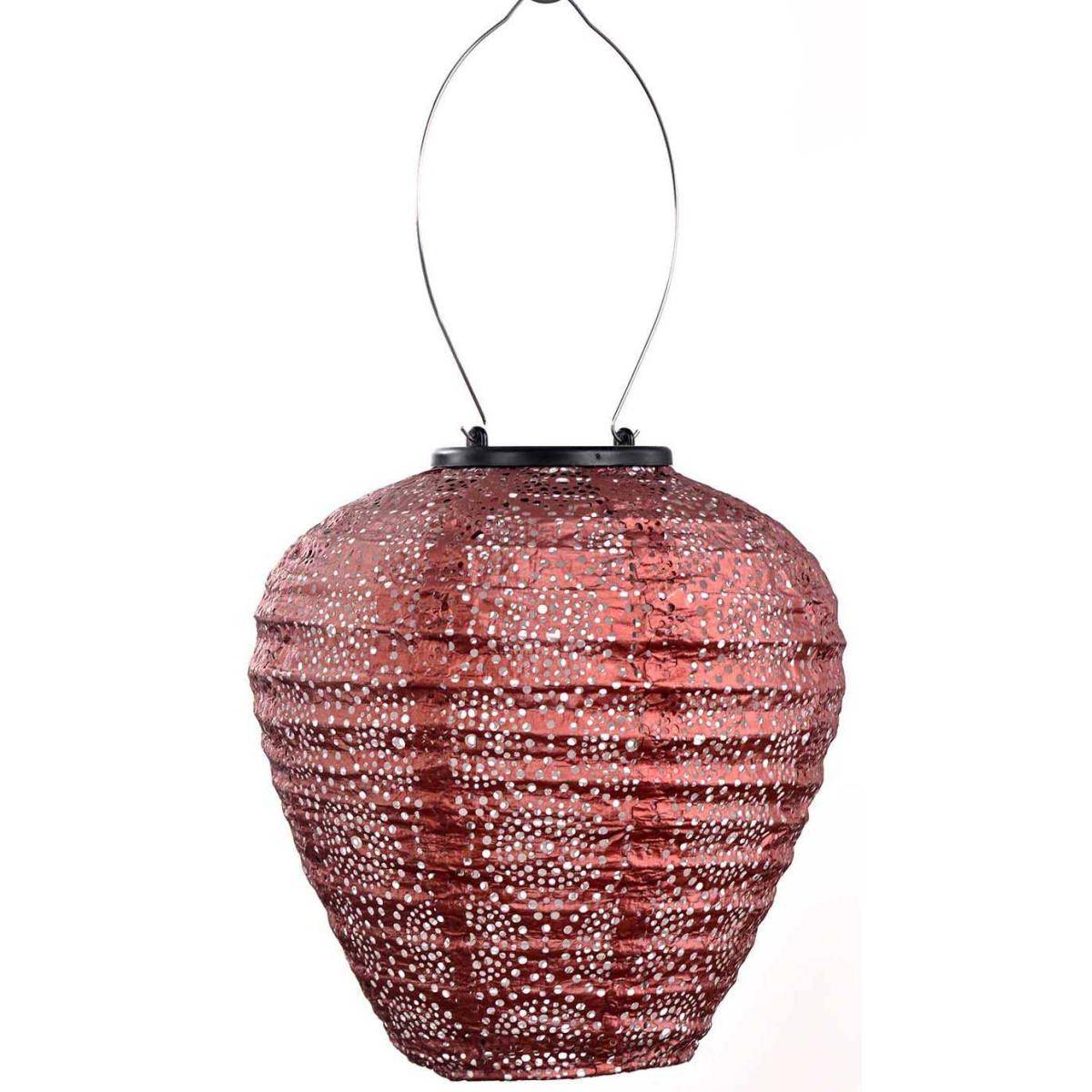 Lumiz - Lanterne solaire Balloon 20 cm Occult - Cuivre - Image 1
