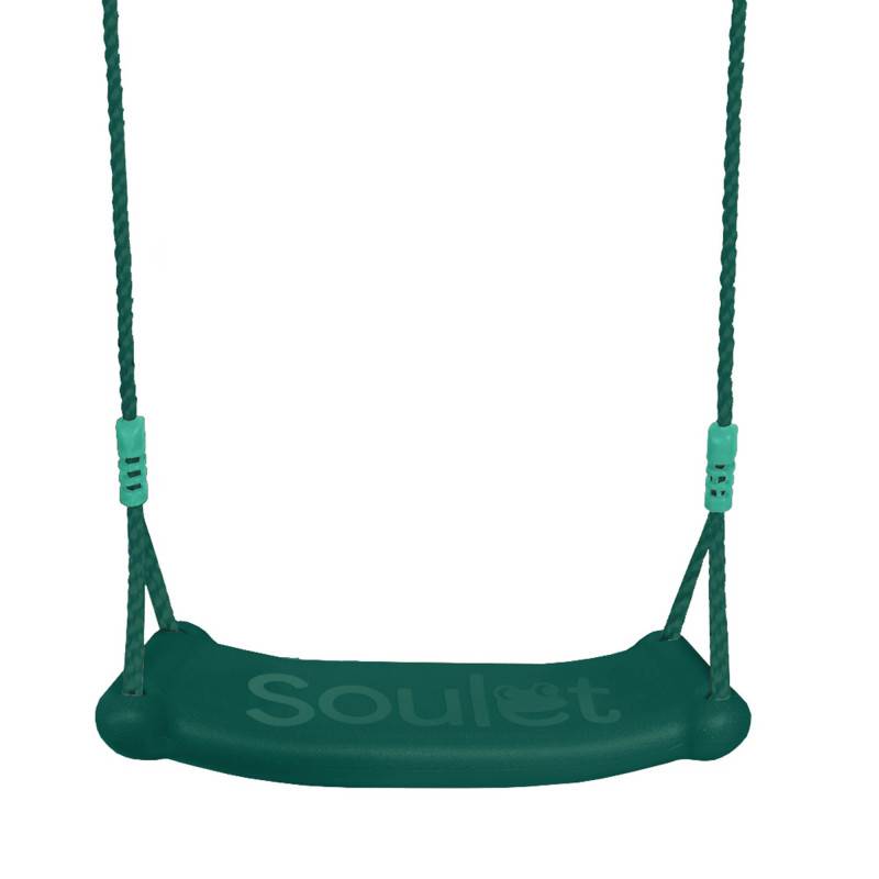 Soulet - Siège balançoire plastique vert forêt pour portique bois enfant - Image 4