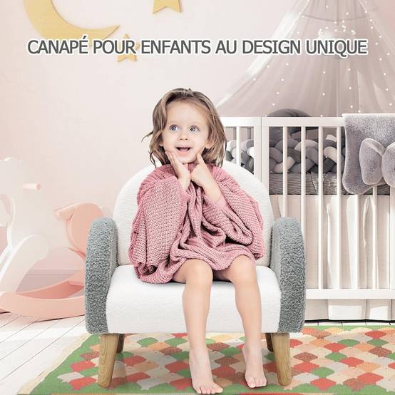 oyptmsh Fauteuil Enfant Canapé Mouton Très Confortable | Chaise Salle de Jeux Sécurisé e avec Rembourrage | Pouf Intérieur/Extérieur Durable | et Lavable | pour Enfants 1-7 Ans (Grey oyptmsh Fauteuil Enfant Canapé Mouton Très Confortable | Chaise Salle de Jeux Sécurisé e avec Rembourrage | Pouf Intérieur/Extérieur Durable | et Lavable | pour Enfants 1-7 Ans (Grey
