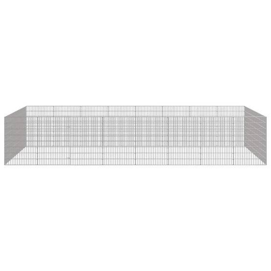 Vidaxl - Enclos pour animaux en liberté 24panneaux 54x80cm fer galvanisé vidaXL 3321347 - Image 5