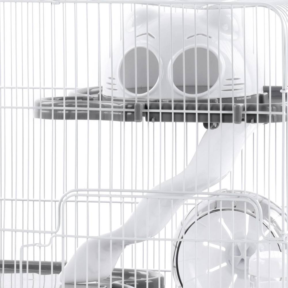 Flamingo - Cage pour Hamster Binky grise 45 x 30 x 44.5 cm - Image 2