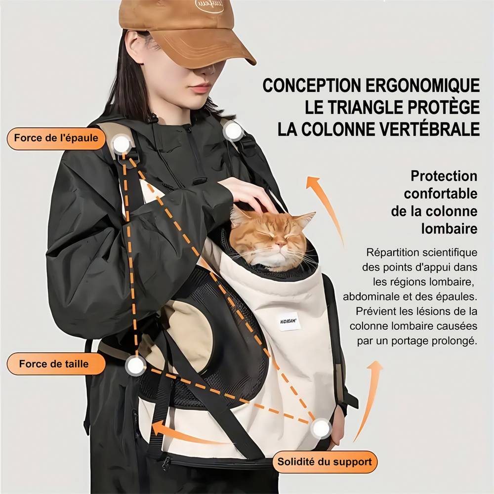 Sacs à dos ergonomiques pour chiens et chats MCBOSON - Image 4