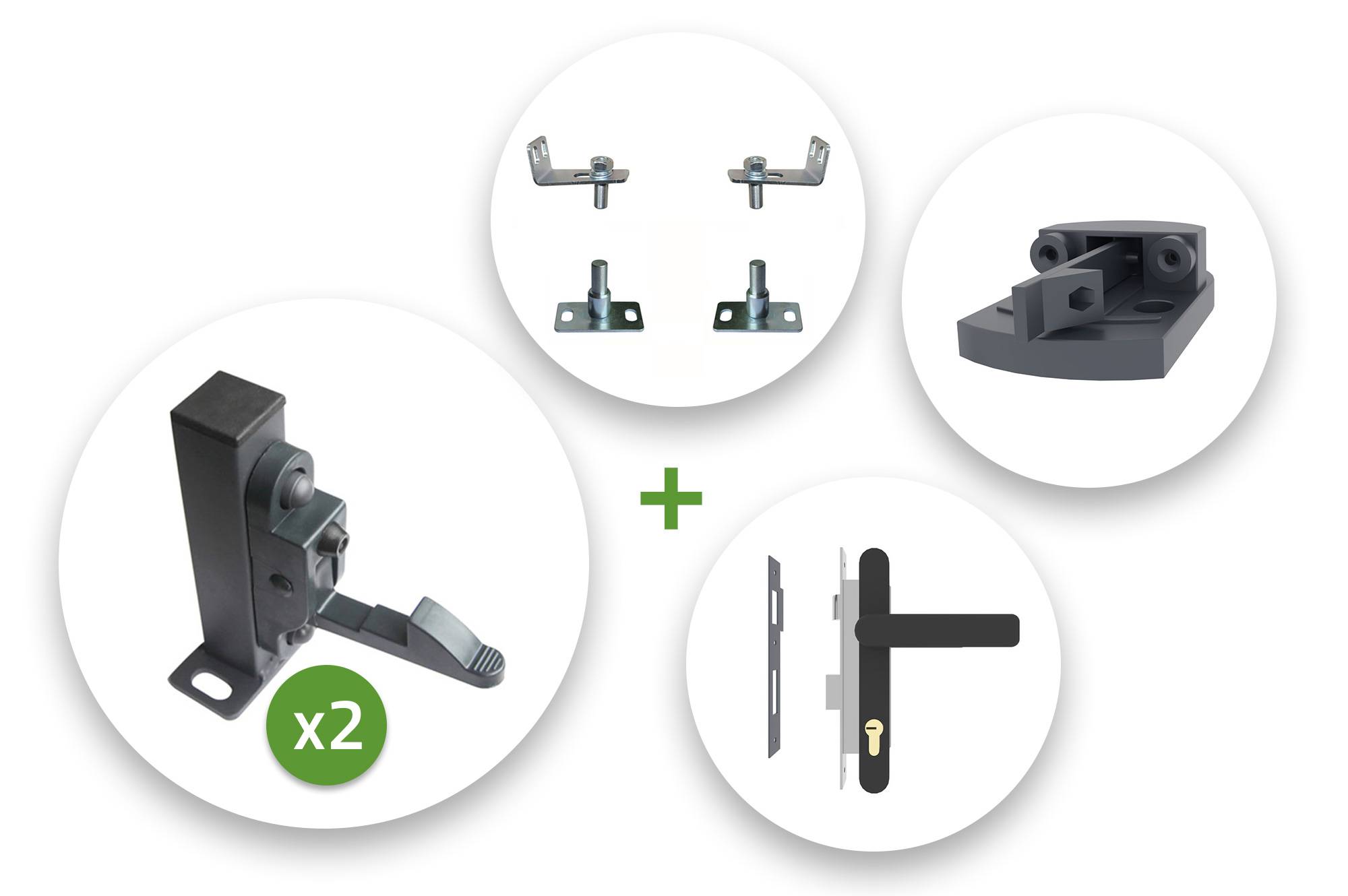 CASANOOV - Casanoov Pack accessoires d'installation portail battant