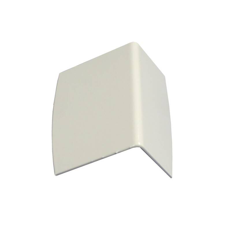 kit de 7 arrêts laqués de plaque pour profilé vissable modulable 16/32 mm (3 coloris) - Coloris - Blanc RAL 9010, Epaisseur - 16 / 32 mm - Image 1