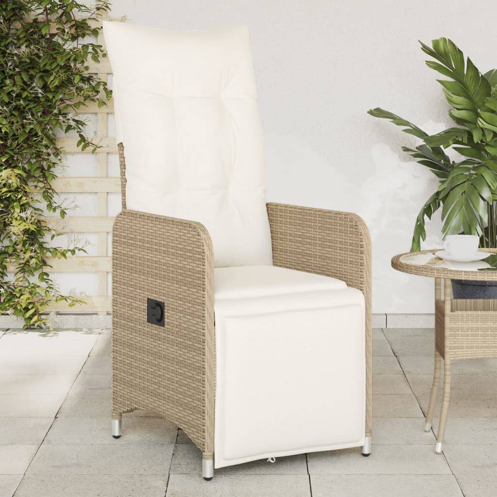 Chaise bois composite 2 places rotin beige  54,5 x 58,5 x 92 cm  - Prolenta premium  p3162.1 - Image 2