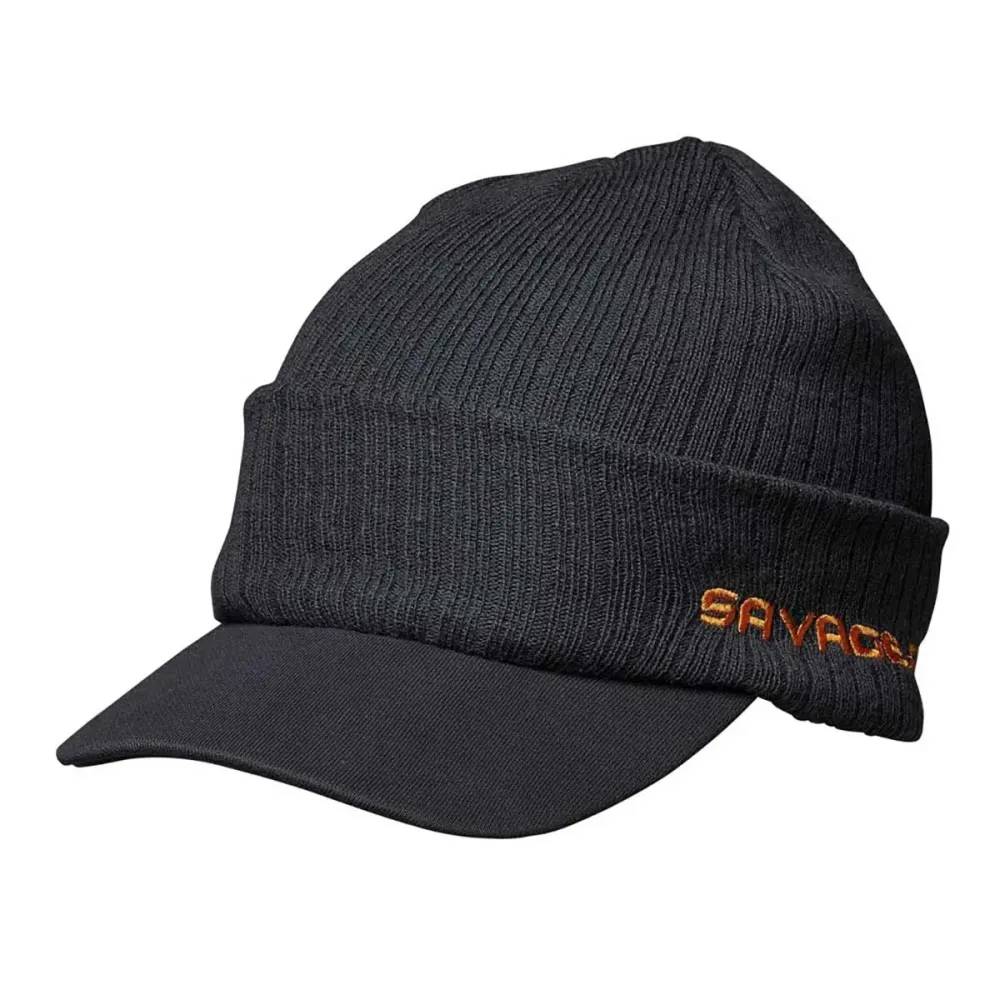 Bonnet Beanie gris en maille extensible pour homme Taille - Image 2