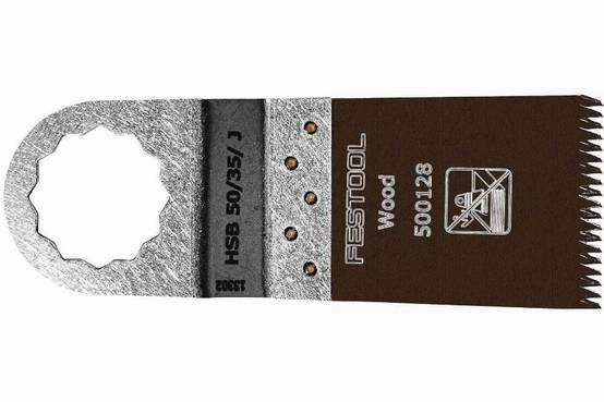 Paquet de 5 Lames de scie pour bois HSB 50/35/J 5x pour outil oscillant OS 400 - FESTOOL - 500142