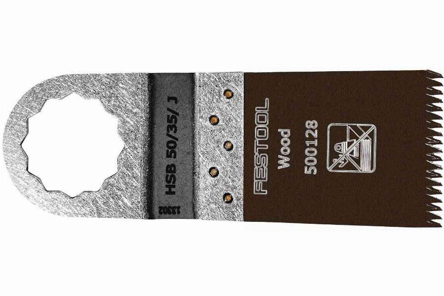 Paquet de 5 Lames de scie pour bois HSB 50/35/J 5x pour outil oscillant OS 400 - FESTOOL - 500142