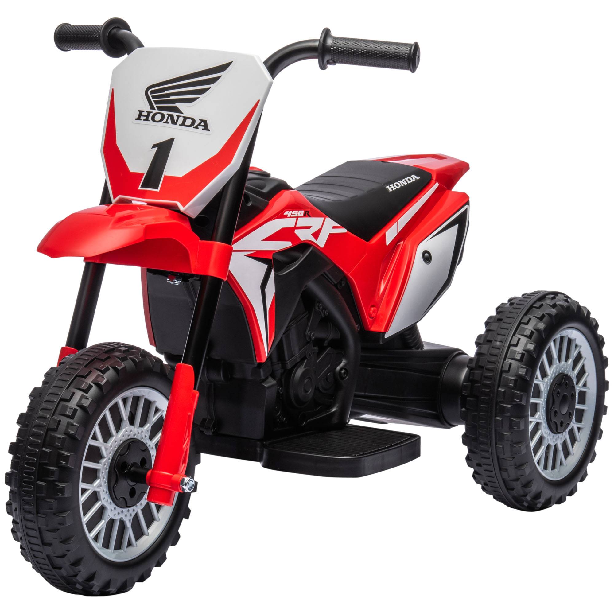 Moto électrique enfant Honda, 3 km/h, sons, 18-36 mois, rouge - Image 2