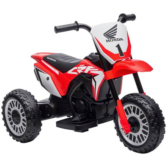 Moto électrique enfant Honda, 3 km/h, sons, 18-36 mois, rouge - Image 1