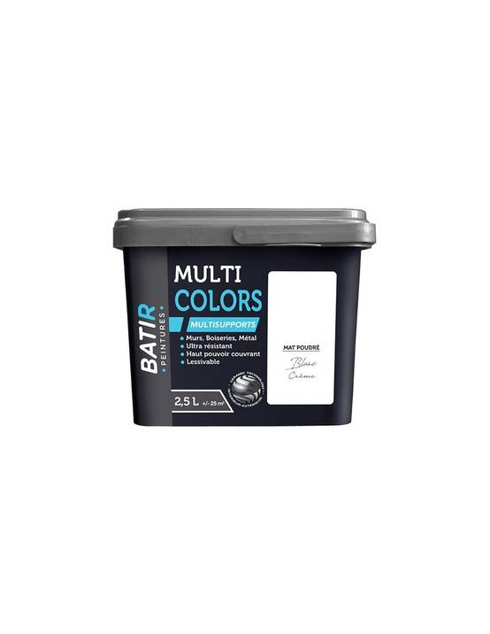 Batir Multicolors Peinture Multisupports Mat Poudré 2.5l - Batir