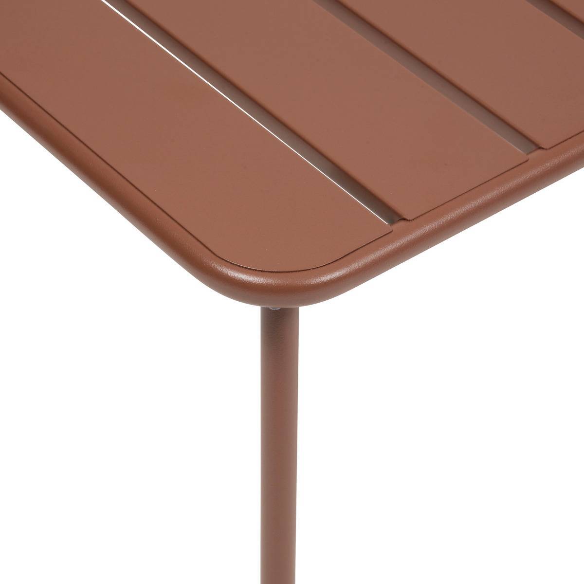 Hesperide - Table basse de jardin Phuket 45x45cm acajou - Hespéride - Image 4