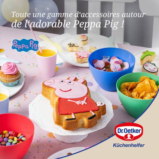 Lot de 8 sachets biscuits avec autocollants Dr. Oetker Peppa Pig - Image 4