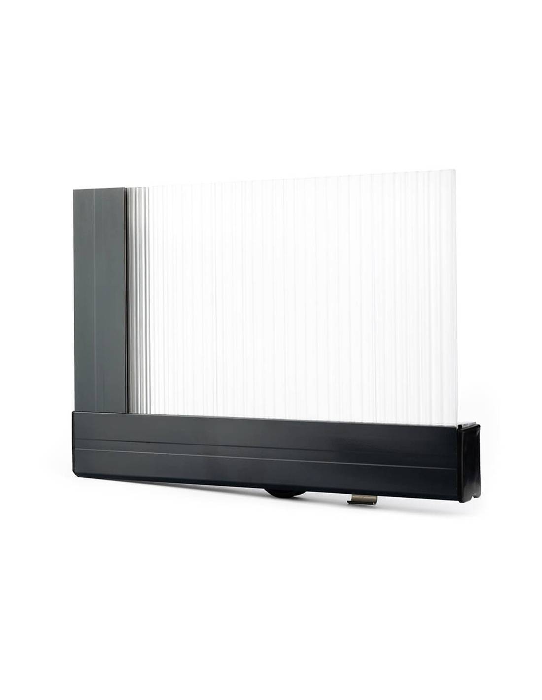 Altanka - Abri de piscine Skyline pour les modèles 7,20x4,20 m - BAS58, BAS758 - polycarbonate alvéolaire 8 mm - Couleur Ral7016 Graphite - ECO317 - Image 5