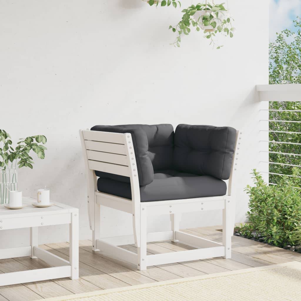 Prolenta Premium - Banc de jardin Blanc 73 X 83 cm - Prolenta Premium - Image 3