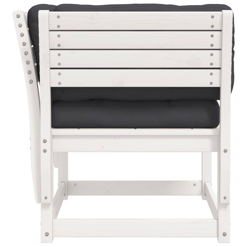 Prolenta Premium - Banc de jardin Blanc 73 X 83 cm - Prolenta Premium - Image 6