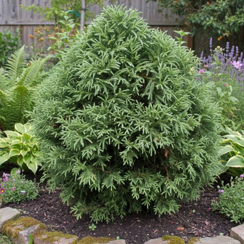 Cèdre du Japon Globosa Nana, Cryptomeria - Pot de 5L - 40/60 cm - Image 5