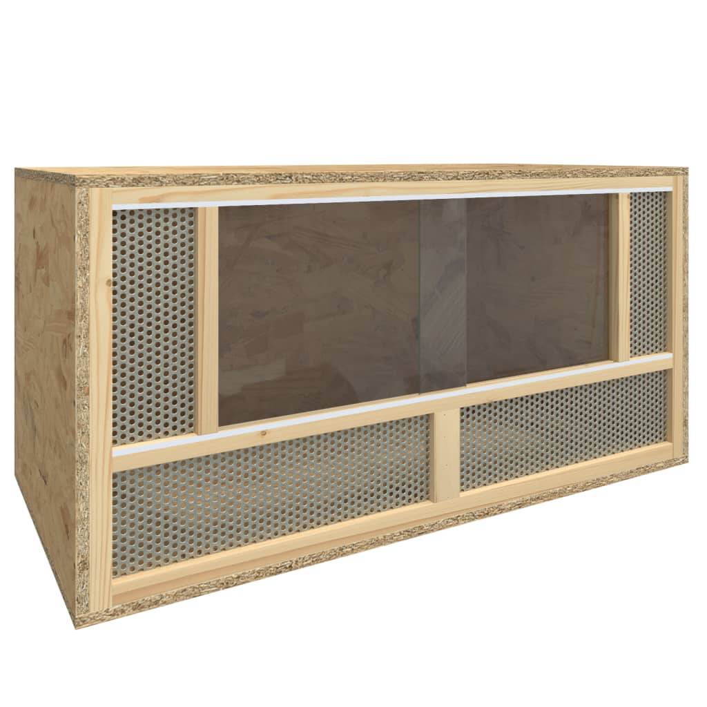 Vidaxl - Terrarium Bois d'ingénierie 80x40x40 cm vidaXL 170886 - Image 1
