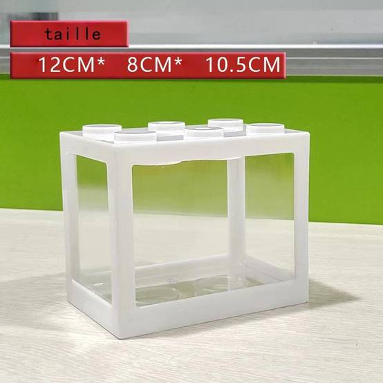 Aquarium Betta Miniature en Acrylique Transparent DtopbuyAge - Image 5