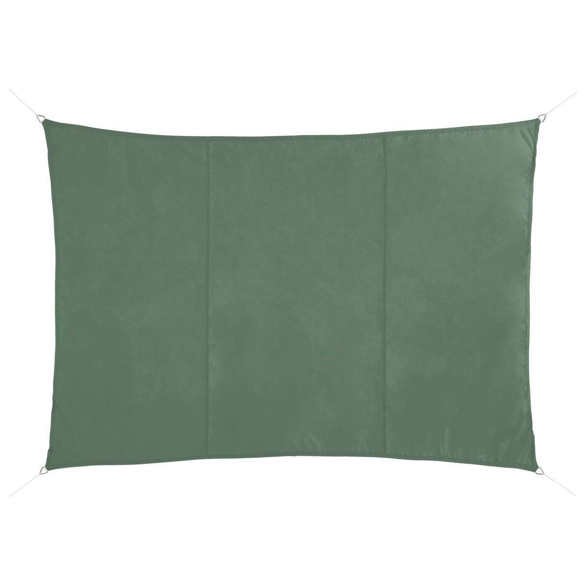 Hesperide - Voile d'ombrage rectangulaire "Shae" vert olive 4x3m en polyester Hespéride - Image 2