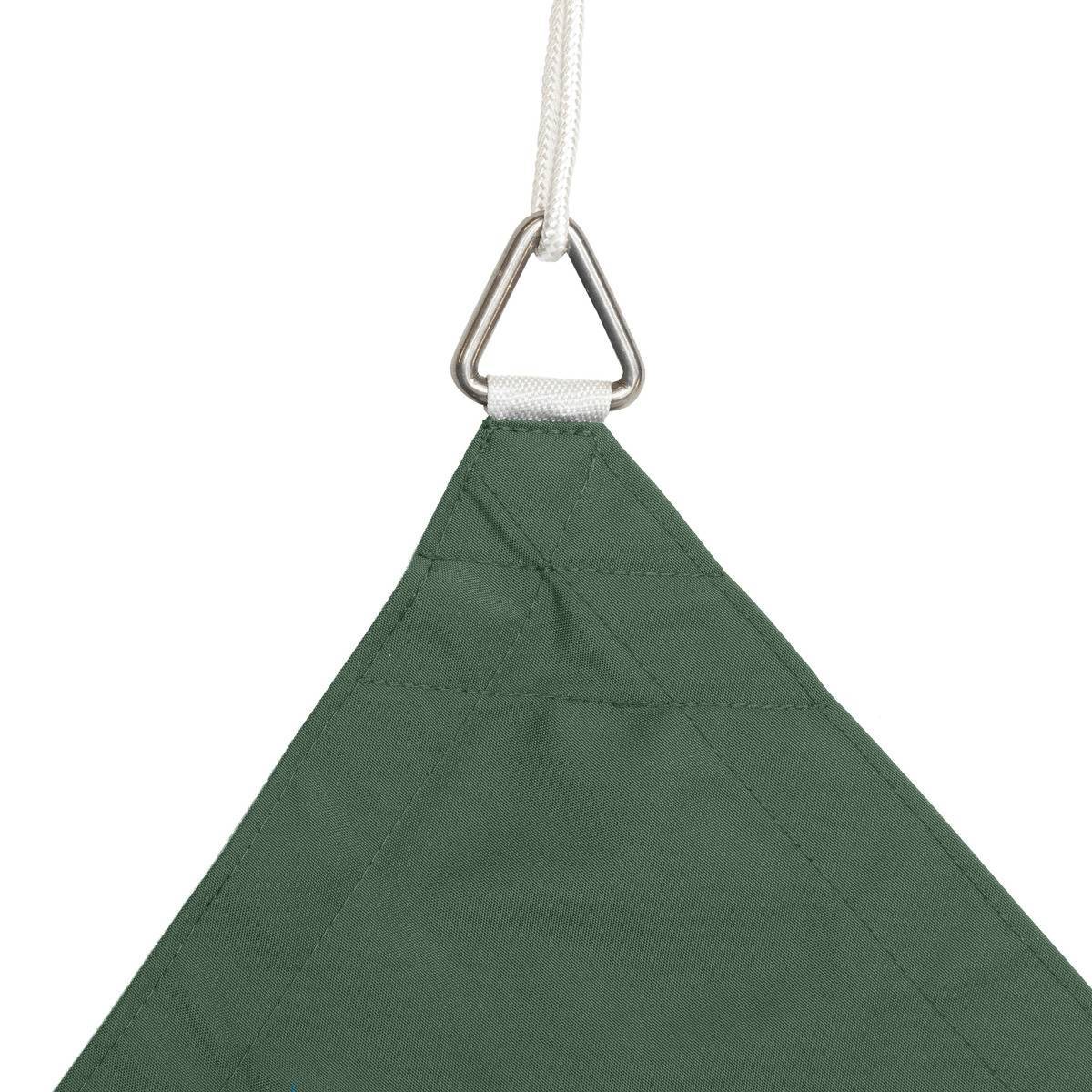 Hesperide - Voile d'ombrage rectangulaire "Shae" vert olive 4x3m en polyester Hespéride - Image 3