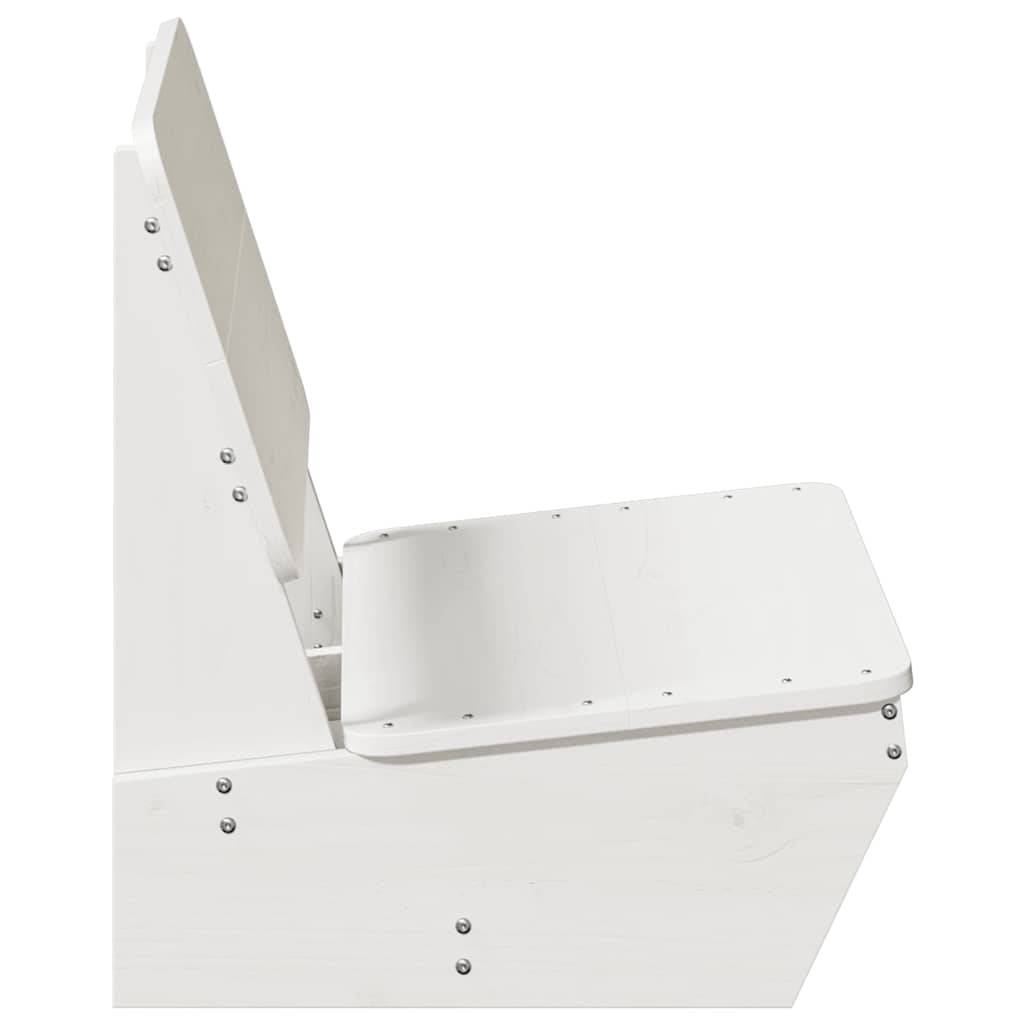 Prolenta Premium - Chaises de jardin bois blanc 60 x 64 x 70,5 cm - Prolenta premium p396.2 - Image 5