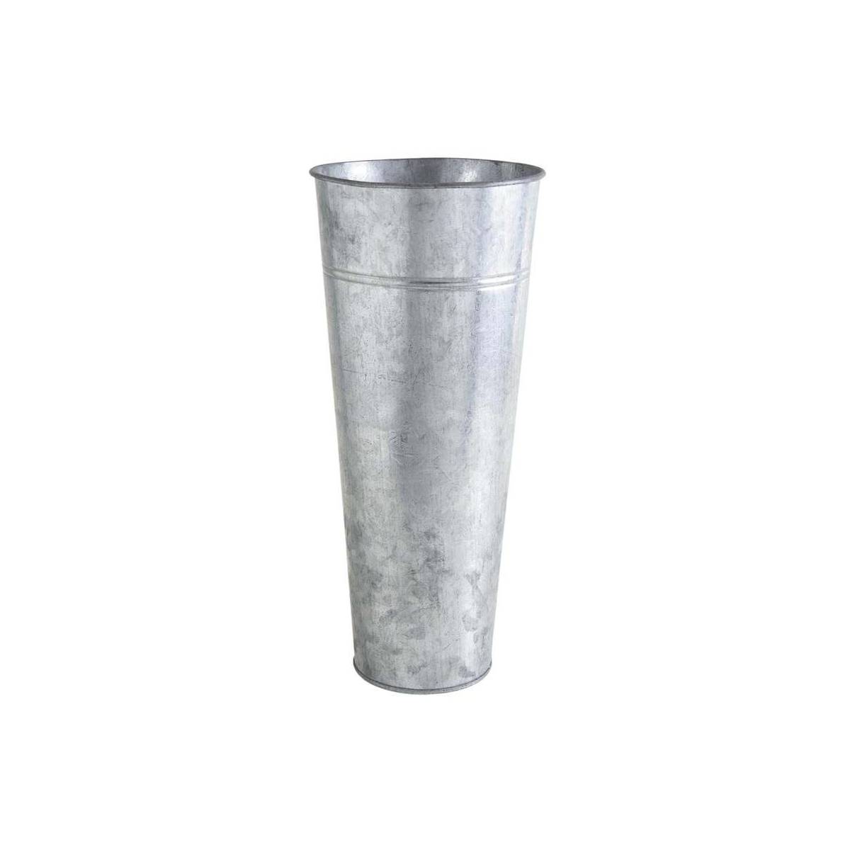 Aubry Gaspard - Vase de jardin en zinc lourd 50 cm - Image 1