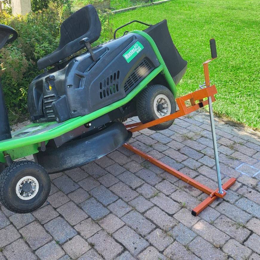 Gt Garden - Lève tracteur tondeuse avec manivelle - 400 kg - GT GARDEN - Image 4